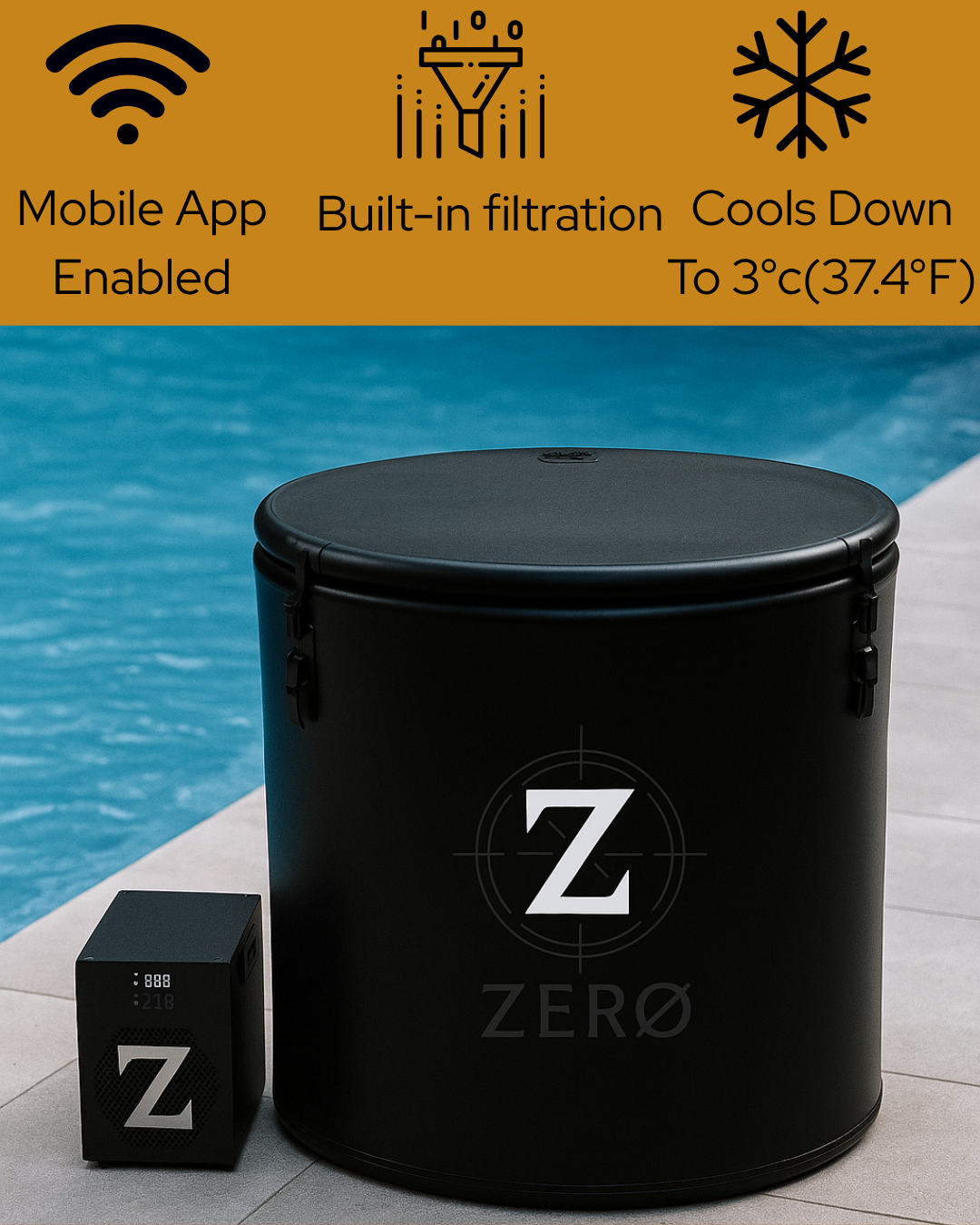 ZERØ ONE :  IceBarrel PRO 8 + Chiller Ultra Z 0.3 HP