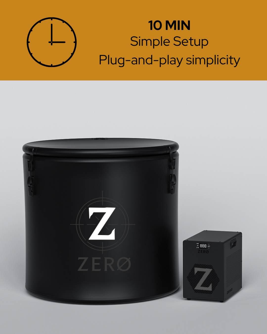 ZERØ ONE :  IceBarrel PRO 8 + Chiller Ultra Z 0.3 HP